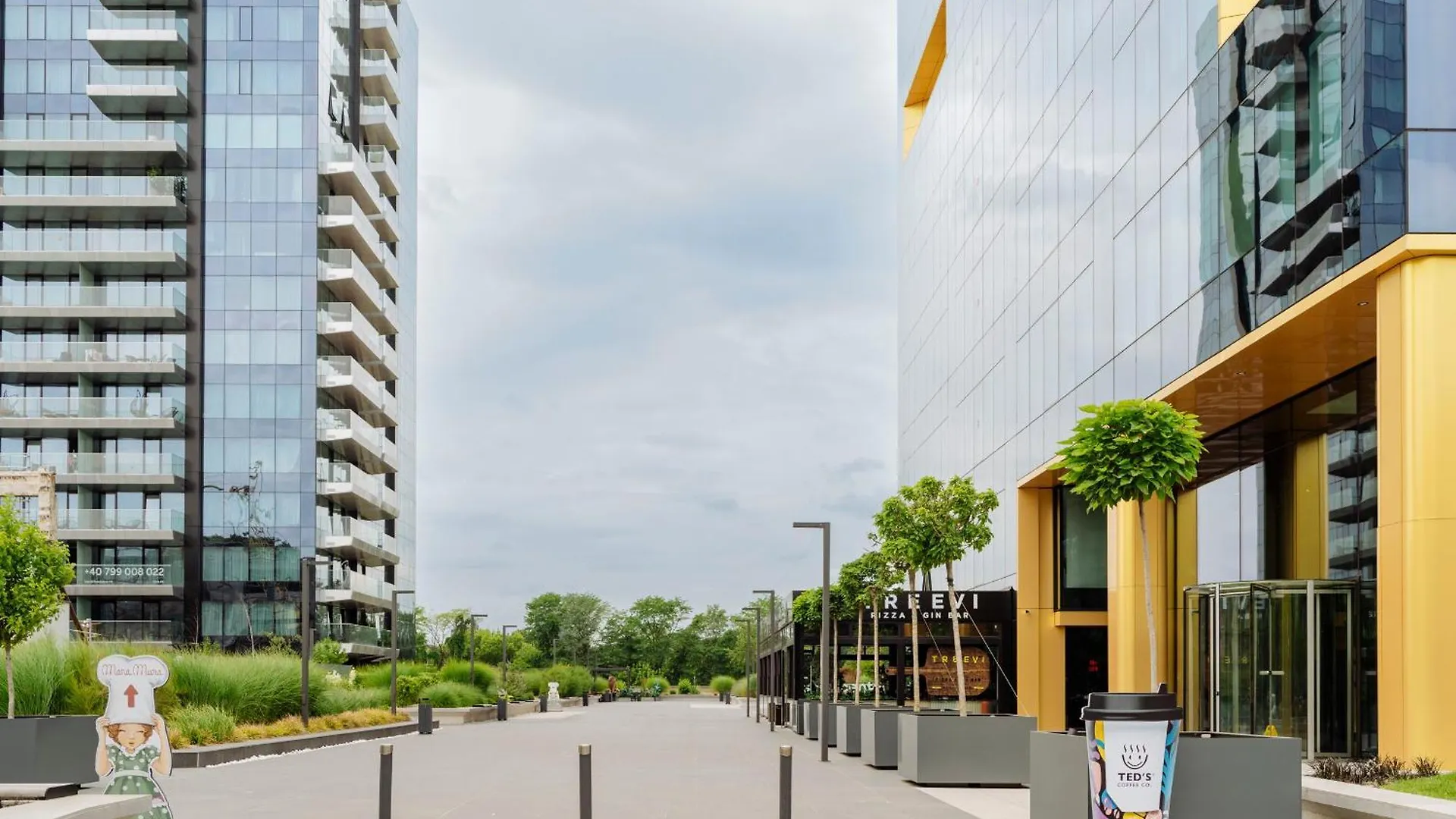 One Floreasca Luxurious Apartment - Panormaic City & Park Views Bukarest